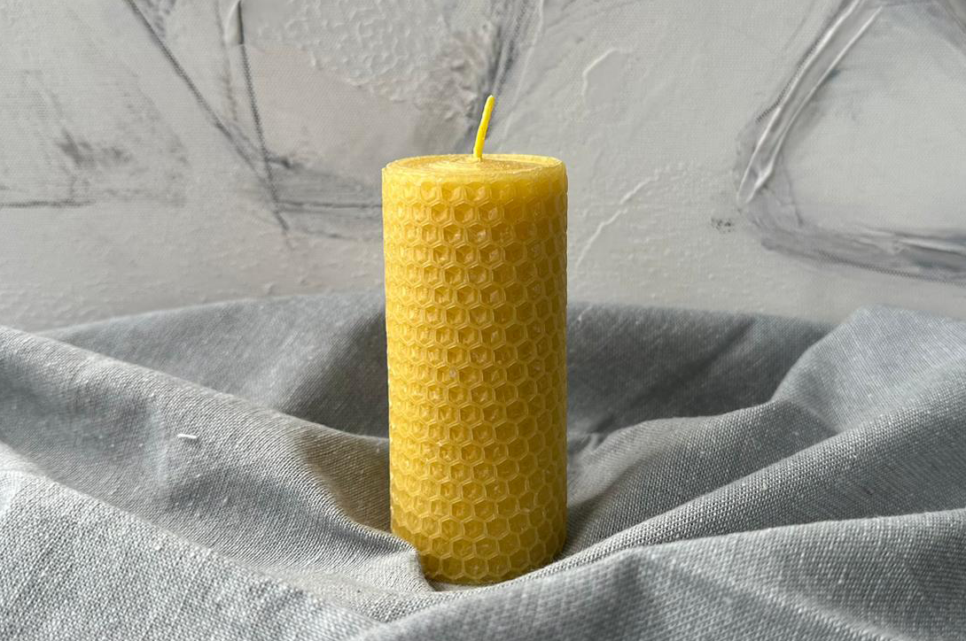 Rolled Candle 4"