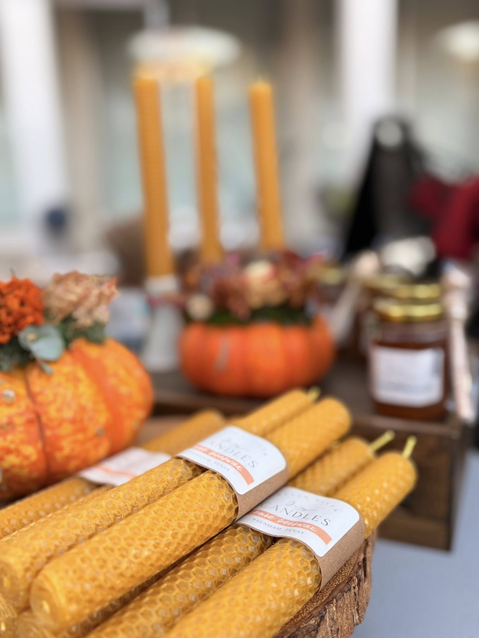 Gift Set: Local Honey Collection & Beeswax Candle