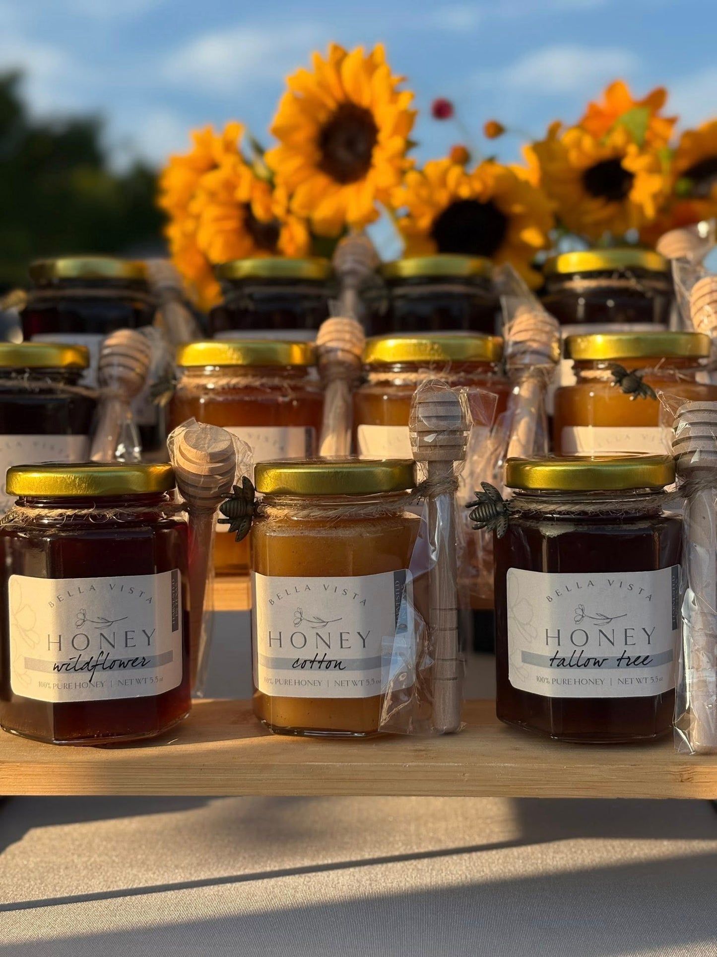 Gift Set: Local Honey Collection & Beeswax Candle