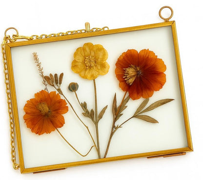 Pressed Flower Frames in Glass